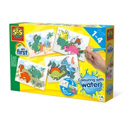Ses colorare con l'acqua - Dinosauri - Giocattolo creativo per bambini piccoli