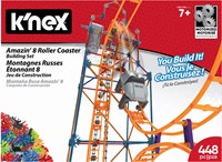 K'nex set costruzione montagne russe - Amazin 8 giocattolo STEM