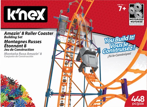 K'nex set costruzione montagne russe - Amazin 8 giocattolo STEM