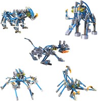 K'nex set di costruzione Cyborg Creatures - 15 modelli - 196 pezzi - giocattolo STEM-3