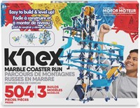 K'nex pista per biglie da costruire con motore - giocattolo STEM - 504 pezzi