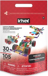 K'nex set costruzioni veicoli - Custom Cruisers 105 pezzi con borsa