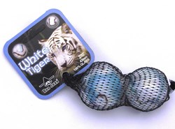 Don Juan biglie megabonk White Tiger 42mm giocattolo in vetro