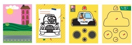 Image Books libro creativo taglia e incolla - libro attività bambini-3