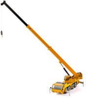 Siku camion gru giocattolo 1:55 metallo plastica giallo braccio telescopico-3