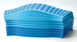 Eduplay Tappeto tattile giocattolo blu gioco sensoriale