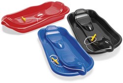 Dantoy slitta plastica bob giocattolo invernale multicolore