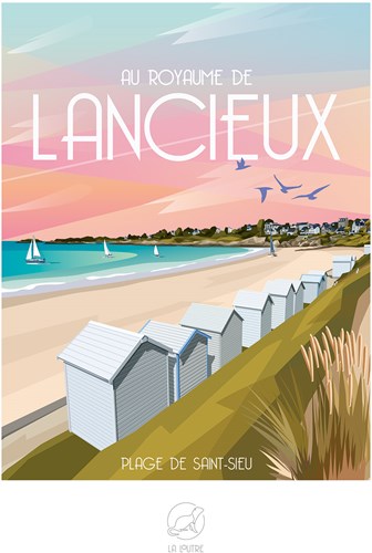 La Loutre puzzle 1000 pezzi - Plage de Saint-Sieu - rompicapo