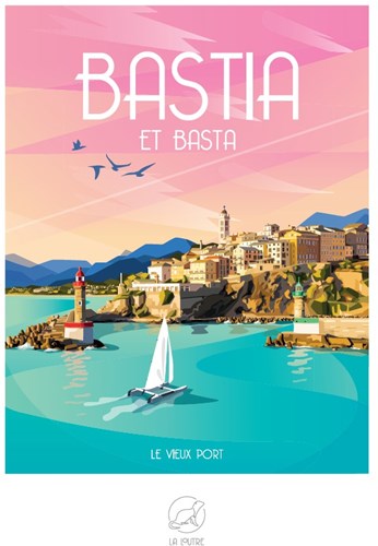 La Loutre puzzle Bastia - Le Vieux Port - puzzle da 1000 pezzi