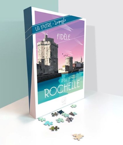 La Loutre puzzle 1000 pezzi - Fidèle à LA ROCHELLE gioco puzzle-2