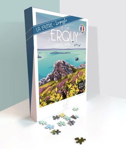 La Loutre puzzle Cap d'ERQUY 1000 pezzi puzzle paesaggio-2