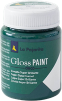 La Pajarita vernice lucida 75ml verde scuro per hobby creativi