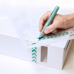 La Pajarita marcatore vernice a gesso bianco - finitura ultra opaca, a base d'acqua