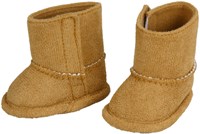 Heless stivali per bambole effetto suede per bambole 38-45cm - giocattolo