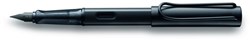 Lamy penna stilografica AL-star nera media ergonomica in alluminio