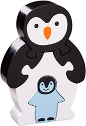 Puzzle per bambini Lanka Kade - Pinguino con giovane (5)