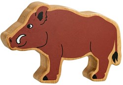 Lanka Kade giocattolo in legno cinghiale medio figura educativa