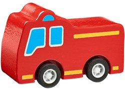 Lanka Kade camioncino dei pompieri in legno mini per bambini
