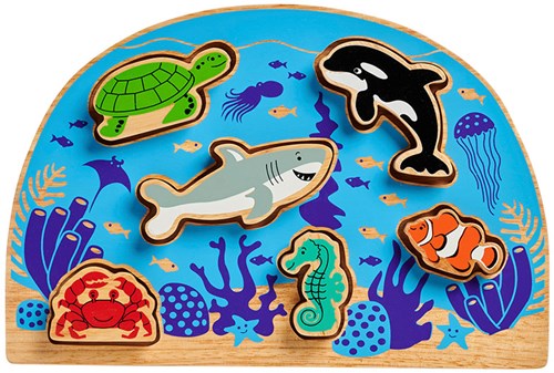 Lanka Kade puzzle forme animali marini - giocattolo educativo in cartone