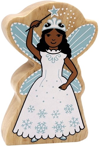 Lanka Kade giocattolo in legno Fata della Neve Bianca - figura fantasy