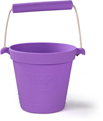 Bigijgs Secchio in silicone - viola lavanda