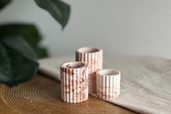 Little Creations set DIY resina portacandele pigmento terracotta