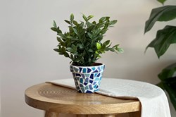 Little Creations set fai-da-te vasi mosaico blu - hobby creativo