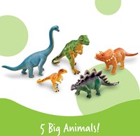 Learning Resources giocattoli dinosauro - Jumbo Dinosaurs set - educativo-2