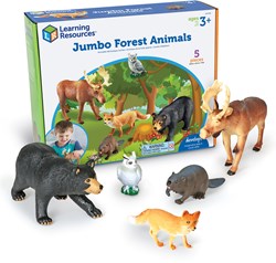 Learning Resources animali della foresta - set educativo e realistico