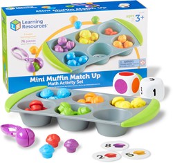 Learning Resources gioco educativo muffin matematica e set di ordinamento per bambini