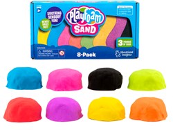 Learning Resources giocattolo sensoriale Playfoam Sand 8-Pack multicolore