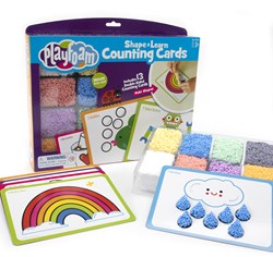 Learning Resources gioco educativo Playfoam per contare - carte colorate per bambini