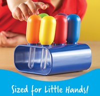 Learning Resources giocattolo - Pipette jumbo con supporto per bambini-2