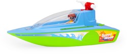 Lena barca giocattolo BOAZZ motoscafo con pompa e divertimento acquatico