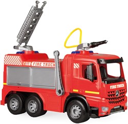 Lena Camion dei pompieri GIGA TRUCKS Mercedes-Benz Actros 66cm giocattolo