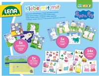 Lena Peppa Pig kit creativo educativo - impara a incollare e decorare-2