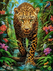 Castorland puzzle Leopardo nella natura - 2000 pezzi puzzle