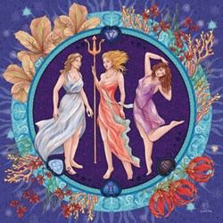 Grafika puzzle astrologia segni d'acqua - 1000 pezzi fantasia