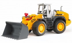 Bruder pala Liebherr L574 veicolo da cantiere plastica 1:16 giallo