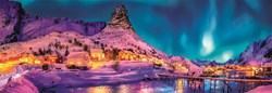 Clementoni puzzle Lofoten Islands panorama - 1000 pezzi paesaggio