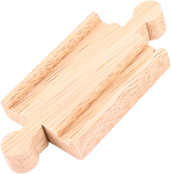 BigJigs binari in legno mini M/M - set di espansione per ferrovia
