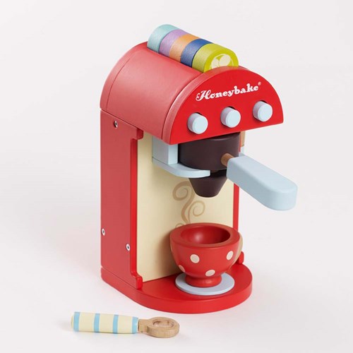 Le Toy Van macchina da caffè in legno giocattolo FSC 100% set caffetteria