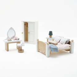 Le Toy Van camera da letto per casa delle bambole Daisylane set mobili in legno FSC