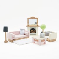 Le Toy Van soggiorno casa delle bambole Daisylane set mobili in legno FSC 100%