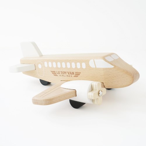 Le Toy Van aereo giocattolo in legno - giocattolo sostenibile FSC