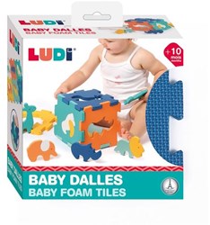 Ludi tappeto gioco animali per bambini - puzzle educativo in schiuma