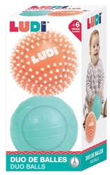 Ludi palline sensoriali 13cm - giocattolo sensoriale motricità