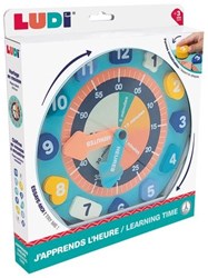 Ludi orologio educativo giocattolo imparare l'ora schiuma colorata