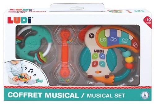 Ludi set musicale giocattolo per bambini e neonati - educativo e colorato