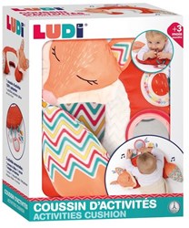 Ludi cuscino attività volpe gioco sensoriale bebè da 3 mesi